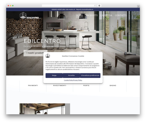 WordPress theme Divi - www.edilcentro.eu