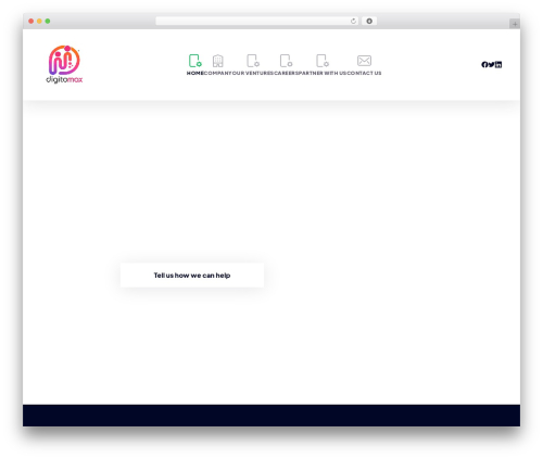 WordPress theme itlab - digitomax.com
