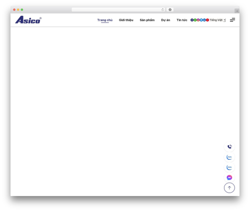 WordPress theme Mona theme - nhuaasico.com