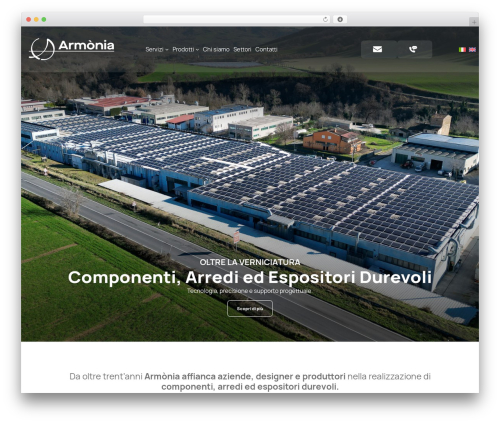 WP Bootstrap Starter WordPress theme - armoniamobili.com