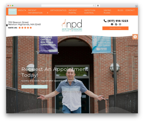 Best WordPress theme Parent Theme - newtonpediatricdentistry.com