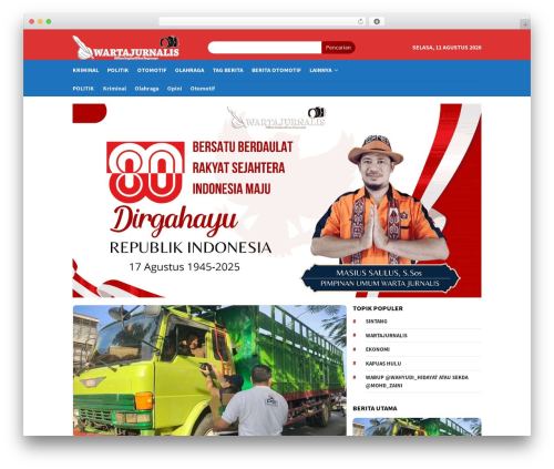 BloggingPro WordPress blog theme - wartajurnalis.com