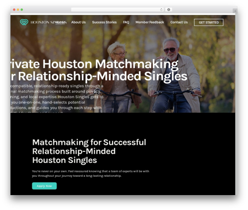 Bridge WordPress theme - houston-singles.com