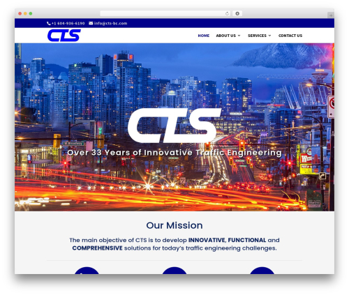 CreativeTransportationSolutions WordPress theme - cts-bc.com