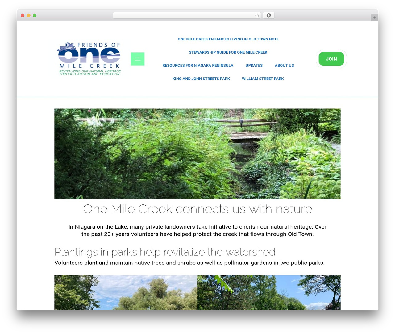 GeneratePress WordPress theme - friendsofonemilecreek.org