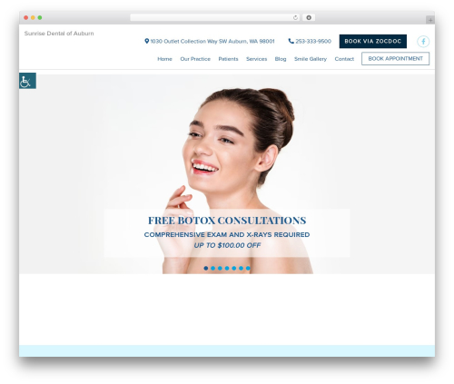 Theme 29 theme WordPress - dentistofauburn.com