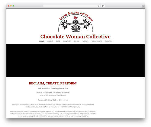 Theme WordPress Emphasize - chocolatewomancollective.com