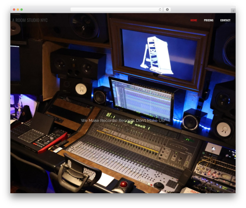 WordPress theme North - aroomstudionyc.com