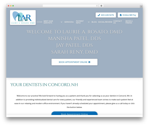 WordPress theme Pro - laurierosatodmd.com