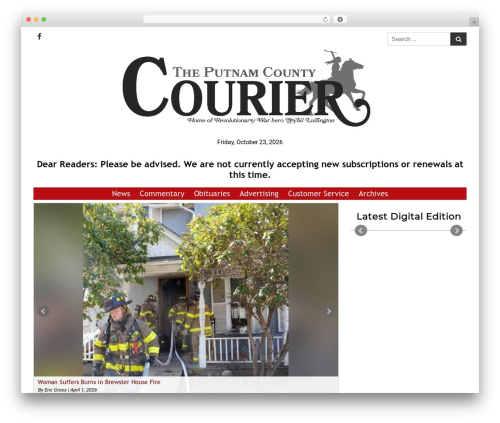 WordPress theme Bernard - putnamcountycourier.com