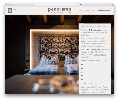 Pixelmate WordPress plugin - panoramabettmeralp.ch