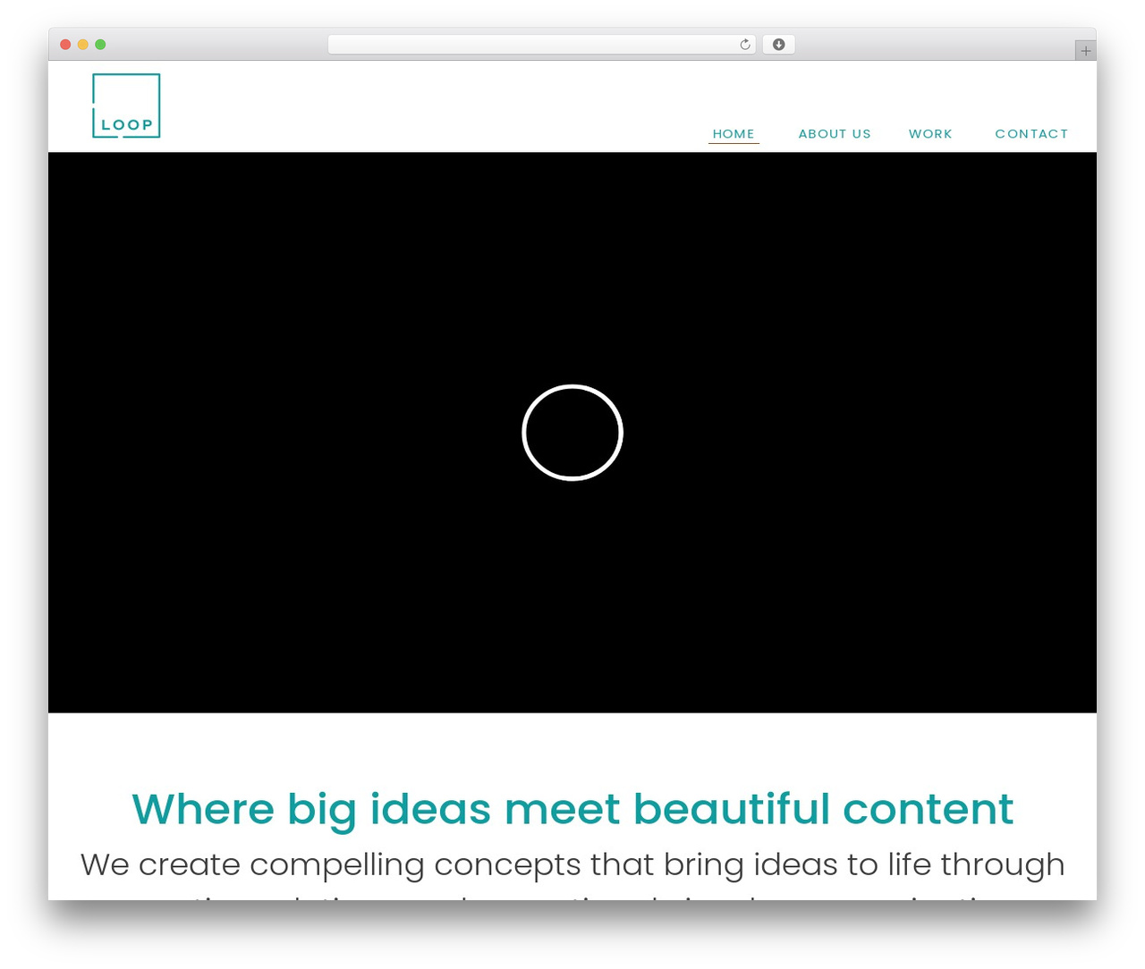 WordPress theme loop - loopdesignagency.com WordPress theme loop - loopdesignagency.com
