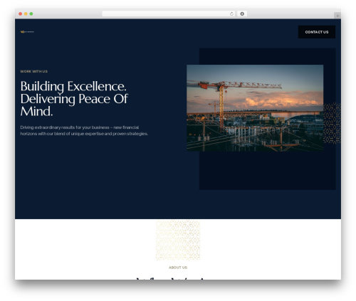 WordPress theme Paradigm - willowconstructions.co.uk
