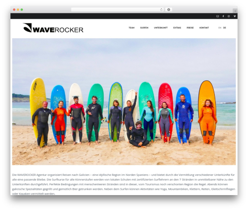 WordPress theme Waverocker - waverocker.org