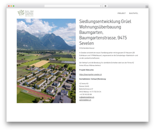 WP theme incoding. Theme - xn--se-grel-r2a.ch