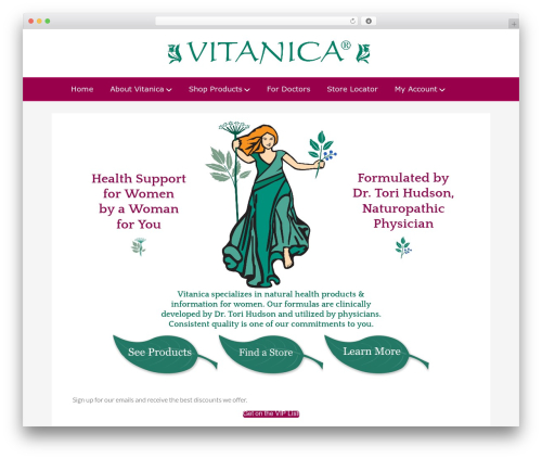 Beaver Builder Theme WP theme - vitanica.com