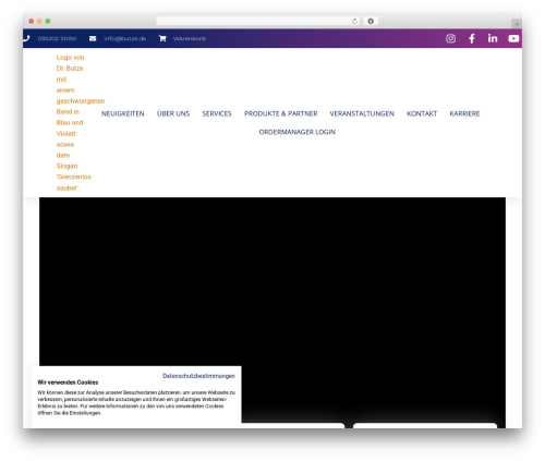 Braintech WP theme - butze.de