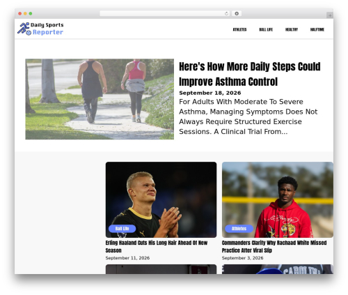 Elementor pro1 WordPress plugin - dailysportsreporter.com