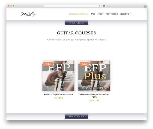 Divi WordPress theme - courses.enareths.com