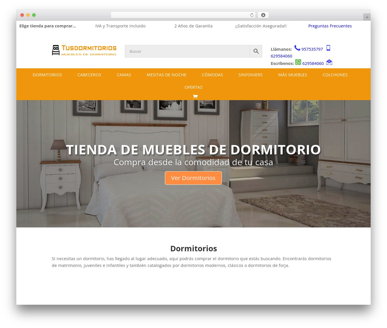 Divi WordPress theme - tusdormitorios.com Divi WordPress theme - tusdormitorios.com