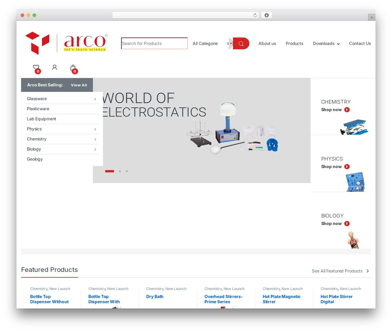 Electro theme WordPress - arihantlab.com Electro theme WordPress - arihantlab.com