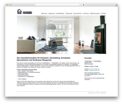 F8 Static WordPress theme - timmerbeil.de