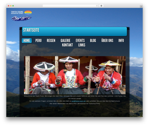 Flight WordPress theme - tayta-tours.net