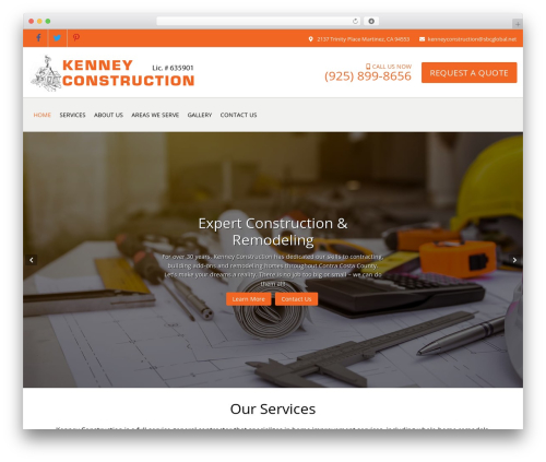 Genesis theme WordPress - kenneyremodeling.com