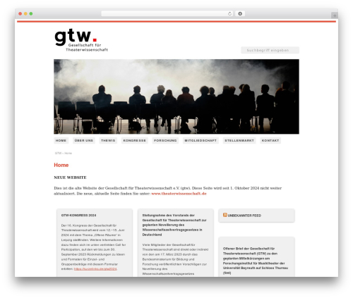 Anchor Block (anchor-block) free WordPress plugin - theater-wissenschaft.de