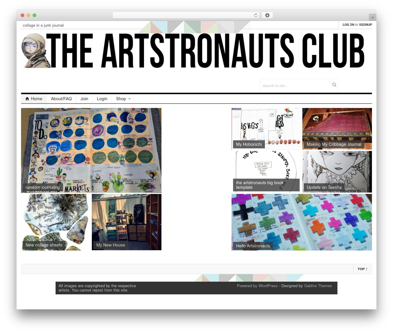 patterns WordPress theme - theartstronauts.com patterns WordPress theme - theartstronauts.com