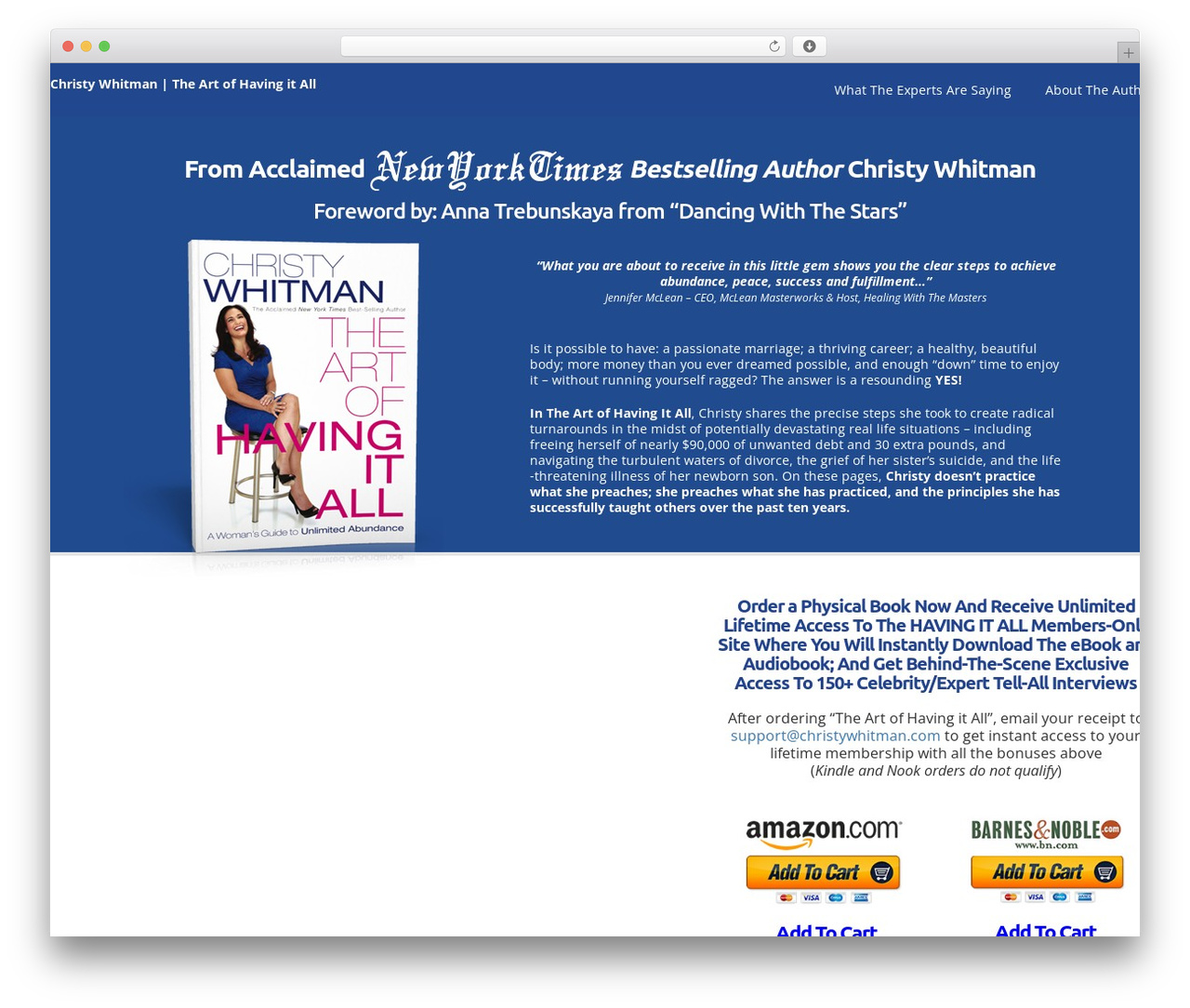 PlanusWP v2.2 WordPress theme - theartofhavingitall.com