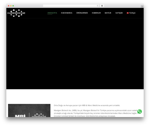 Ranbron WordPress theme - marsmedicine.com