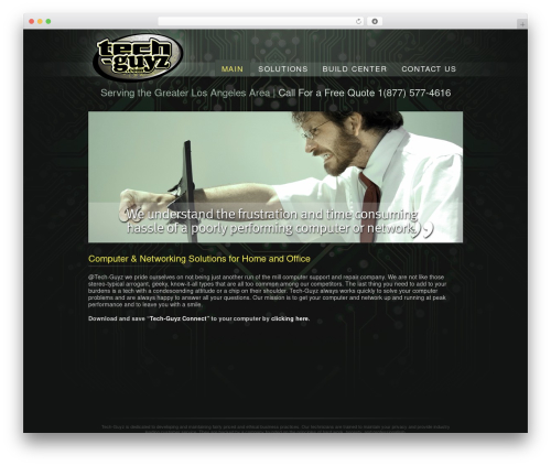 Tech-Guyz WordPress theme - tech-guyz.com