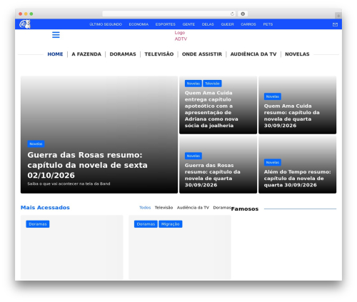 News element WordPress plugin - adtv.ig.com.br