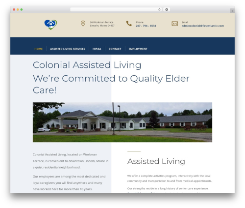Easeaccess WordPress plugin - colonial-healthcare.com