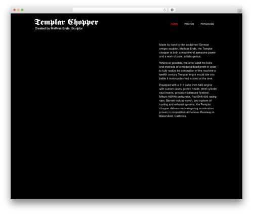 Theme WordPress Photocrati SuperTheme - templarchopper.com