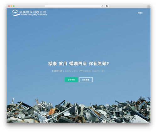 WordPress theme Bridge - timmei.com