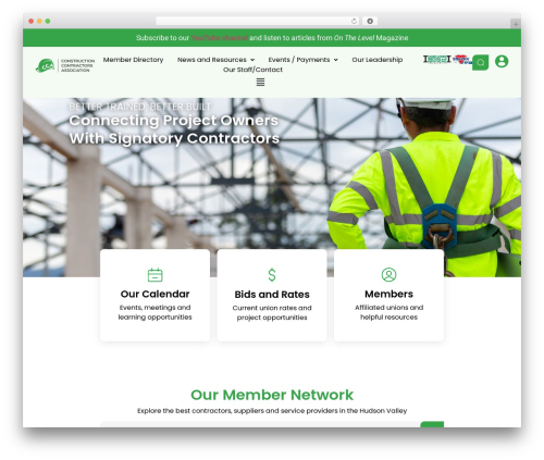 WordPress theme CCA - ccahv.com