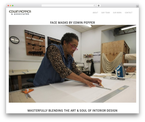 WordPress theme DevDmBootstrap3 - edwinpepper.com