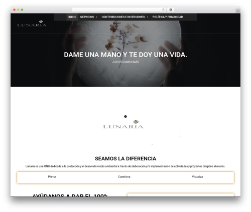 WordPress theme Drox - lunariainternational.org
