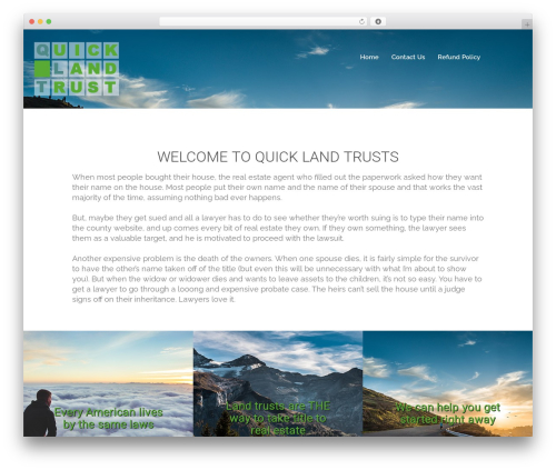 Cherry grid WordPress plugin - quicklandtrusts.com