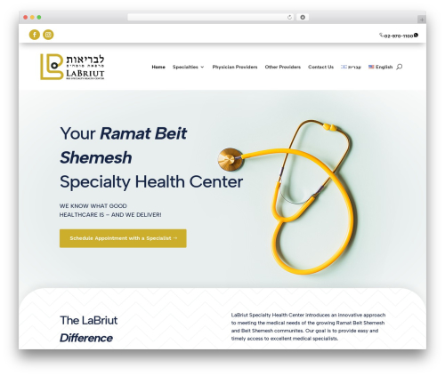 Divicarousel WordPress plugin - labriuthealth.com