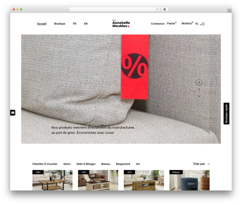 Elson WordPress theme - annabellemeubles.com