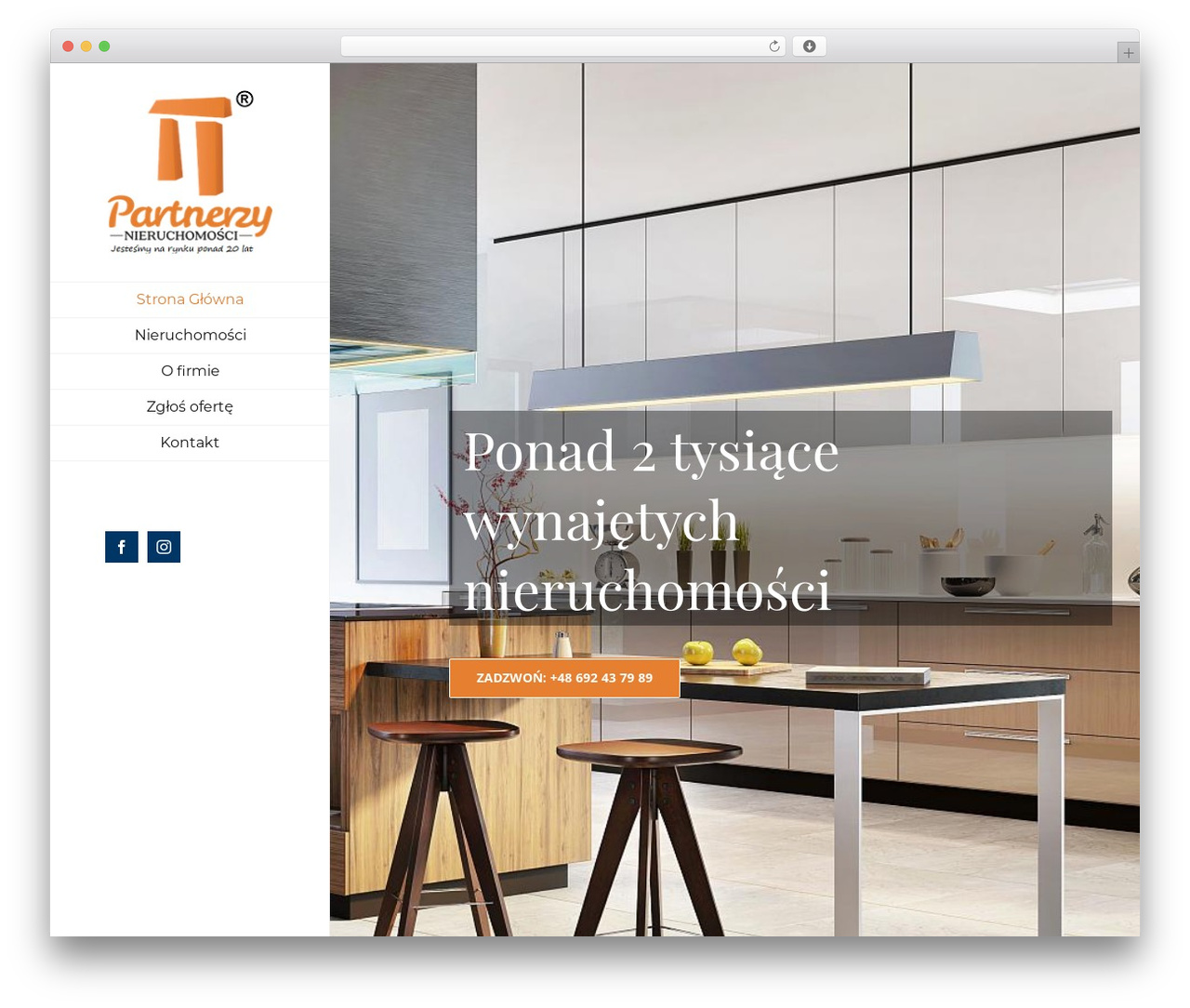 Theme WordPress Avada - partnerzy.com.pl