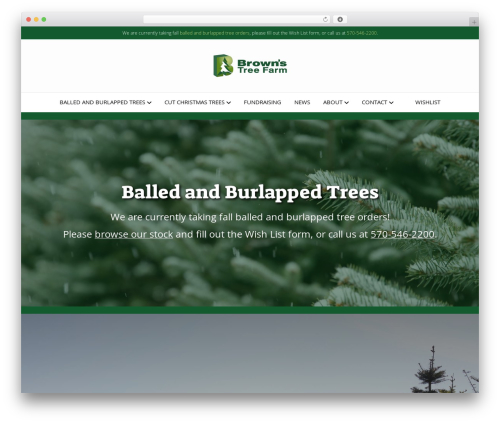 Theme WordPress Beaver Builder Theme - brownstreefarm.com
