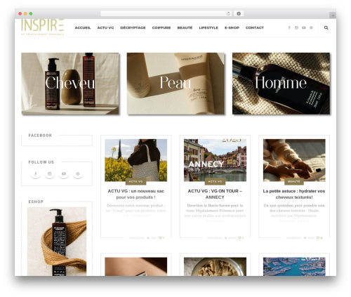 Vanda WordPress theme - inspirebyvp.com