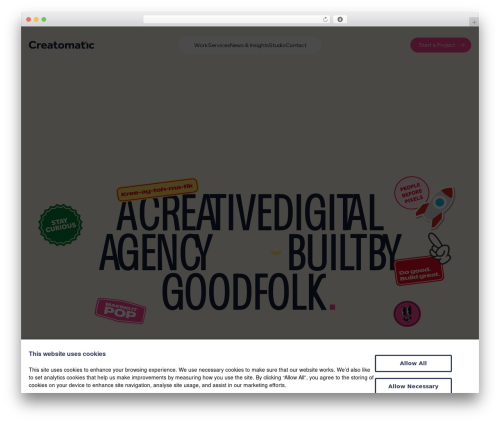 Creatomatic blocks WordPress plugin - creatomatic.co.uk