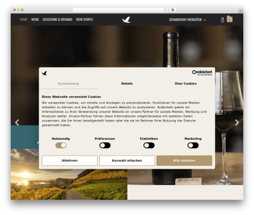 WP theme Hello Elementor - schmidheiny-weinshop.ch