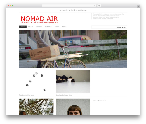 Architekt Theme Responsive Premium WP theme - nomadair.org
