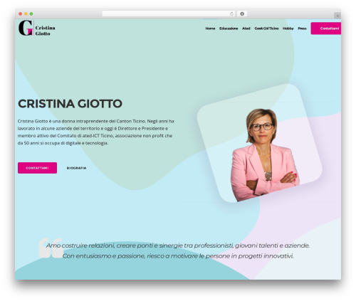 Dfd extensions WordPress plugin - cristinagiotto.ch